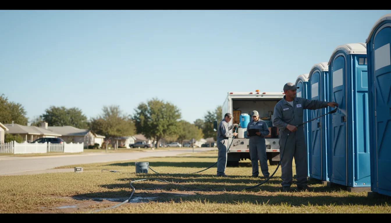 Long-Term Portable Toilet Rental in Forsyth, GA near me